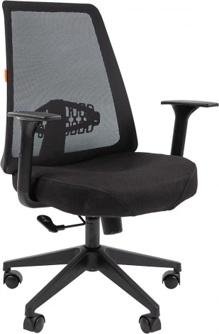 Компьютерное кресло CHAIRMAN 535 LT (Пластик,Ткань,Сетка/Черный)