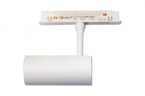 Трековый светильник низковольтный светодиодный Donolux Alpha DL20295NW10WBBND 10Вт 48V 865Лм 4000К недиммируемый белый, черный