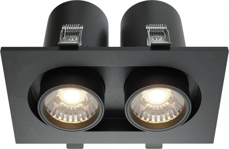 Встраиваемый светильник Hidden 4000K 2x10W 36° LED Maytoni Technical DL045-02-10W4K-B (220V)
