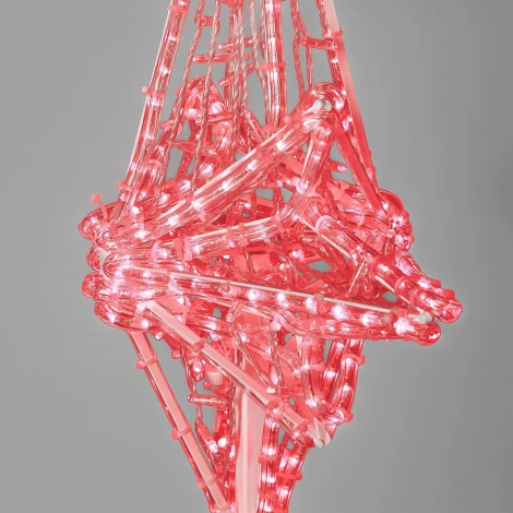 Светодиодная Макушка «Роза Ветров » 75 см, красная, 220В Laitcom LC-13223