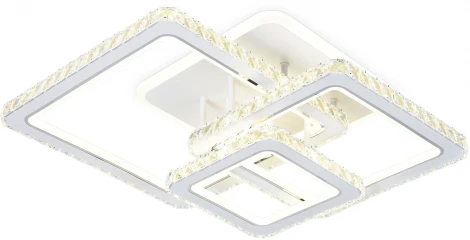 Потолочная люстра с пультом, на штанге, светодиодная Ambrella ACRYLICA FA1732 (220V)