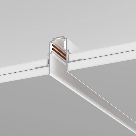 Шинопровод магнитный Maytoni Busbar trunkings Exility TRX034-423.12W 3м встраиваемый под ГКЛ 12,5мм, белый (48V)