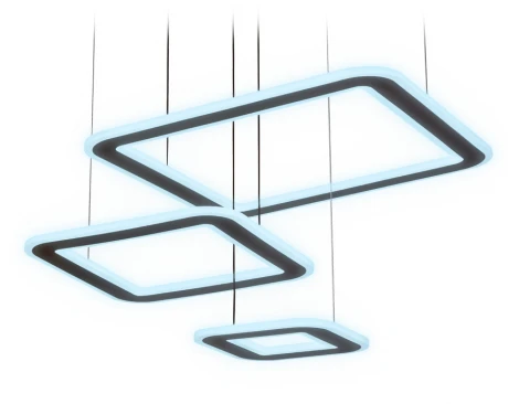 Подвесной светильник Ambrella Acrylica Original FA433 (регулировка яркости, LED, 220V, пульт управления, управление смартфоном, умный дом - PC.Lamper, на тросе)