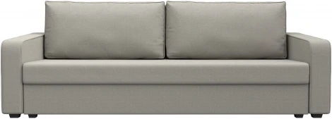 Диван прямой Лига-009 (Бежевый/Рогожка) Лига Диванов арт.124621