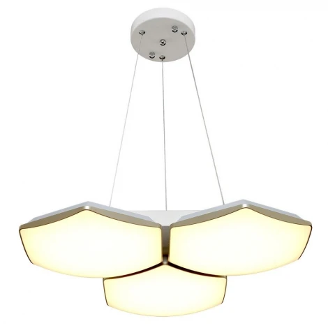 Максисвет 2-7319-3-WH+GL Y LED