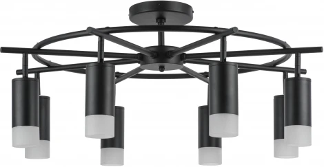 Люстра потолочная на штанге Rullo LR7183781 (571718+214437-8+202431-8) Lightstar (220V, круглые)