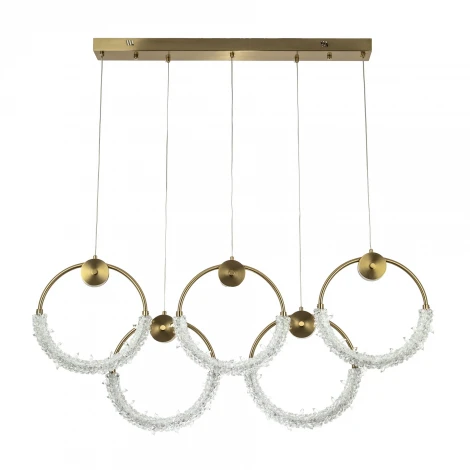 Подвесной светильник светодиодный хрустальный Modelux MODESTYLE MS.1140.1200 BS