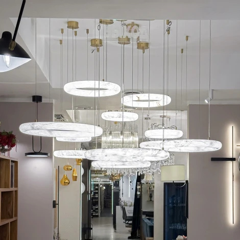 Подвесной светильник L'Arte Luce Aura alabaster L77501