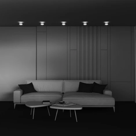 Потолочный светильник Maytoni Space C092CL-GX53-W (220V, круглые)