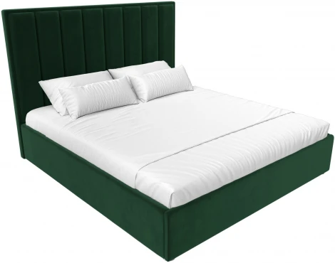 Кровать интерьерная Афродита 180 (Зеленый/Велюр) Лига Диванов арт.120579