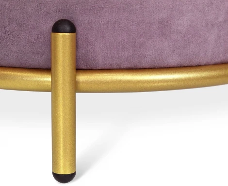 Банкетка SHT-B6 пыльная роза/золото Sheffilton 3246784201