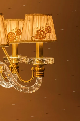 Подвесная люстра IDLamp Domenica 402/6-LEDOldbronze
