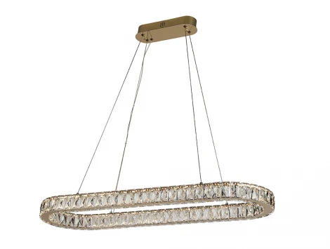 Подвесной светильник Newport 8580 8580/90 C oval gold