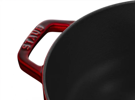 Кокот "Лилия", 26 см, 4,9 л, гранатовый 11212687 Staub