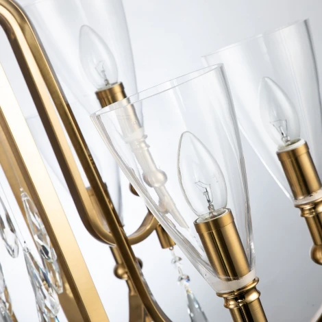 Подвесная люстра Favourite Lyra 2968-9P (220V, на цепи)