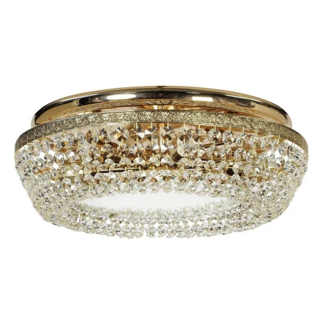 Потолочная люстра буше Arti Lampadari Favola LE 1.4.60.502 G (220V, хрусталь, кольцо)