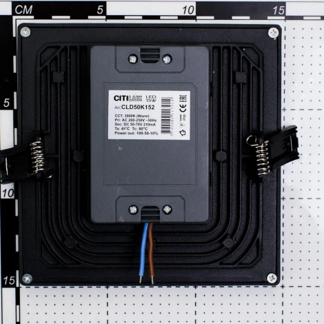 Встраиваемый точечный светильник Citilux Омега CLD50K152 (LED, 220V, диммер)