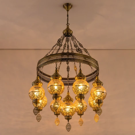 Люстра подвесная Каир CL419183 (220V, на цепи)