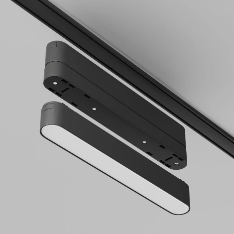 Адаптер к трековому светильнику Radity L222mm черный (магнитный) Maytoni Technical TRA084FC-11LB