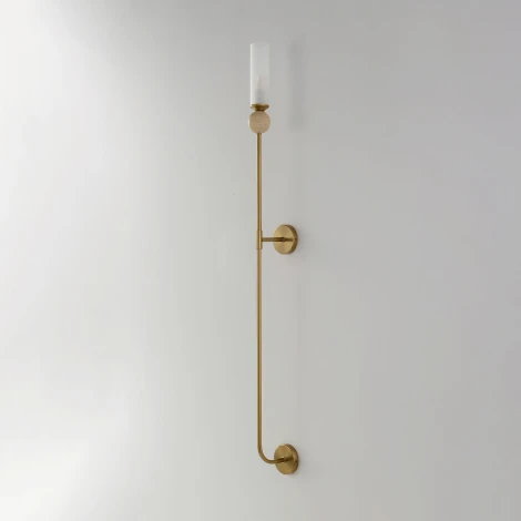 Бра Crystal Lux SIMPLY AP1.2 BRASS