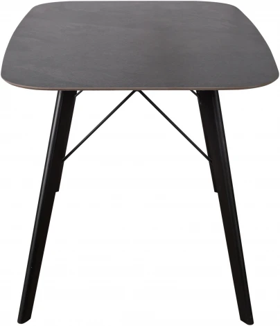 Стол обеденный обеденный JET CERAMIC прямоугольный 120*80 (Дерево бук, Венге) FA Wenge Pietra selvatica 80х120