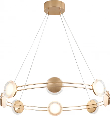 Подвесной светильник Favourite Yo-yo 4334-8P (LED, 220V, на тросе, круглые)