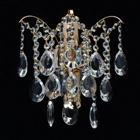 Бра DeMarkt Бриз 111020302 (220V, хрусталь, подвески)