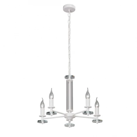 Подвесная люстра Vitaluce V4766-0/5 (220V, на цепи, свеча)