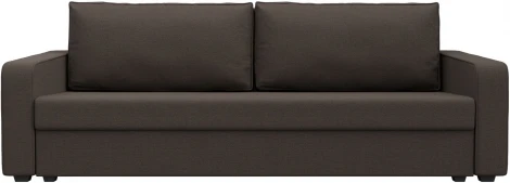 Диван прямой Лига-009 (Коричневый/Рогожка) Лига Диванов арт.124152