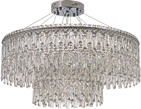 Подвесная люстра Arti Lampadari Ovindoli Ovindoli L 1.5.80+40.100 N (LED, 220V, на тросе, круглые)