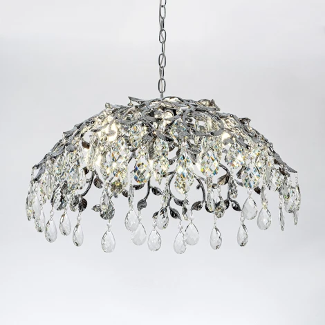 Подвесная люстра хрустальная Modelux MODELUX ML.8065.8 CR