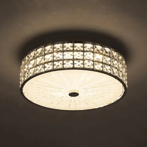 Потолочная люстра RGB на штанге Citilux Портал CL32413G1 (LED, 220V, пульт управления, круглые)