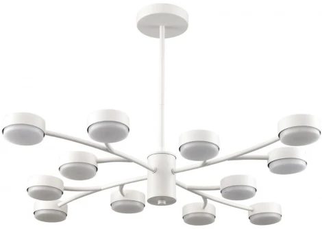 Потолочная люстра на штанге Lumion Torina 8265/12 металл, белый GX53 LED 12*7W 220V