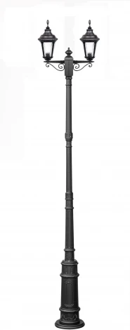 Наземный фонарь IP44 Oasis Light MUNICH 2S 79760SA E7 Bl (220V, фонарь)