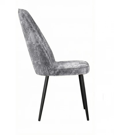 Стул DikLine 327 поворотный M13 светло-серый, ножки черные 00-00084792