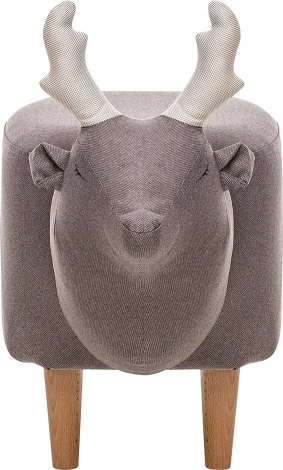 Пуф Leset Maral COMBI (Фанера,Массив дерева,Рогожка) арт.2500000043567