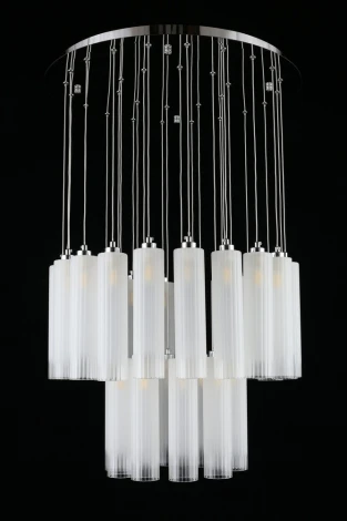 Подвесная люстра ярусная каскадная Aployt Francesca APL.859.06.30 (220V, на проводе)