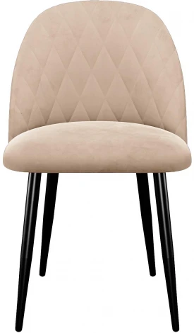Стул DikLine 302 B03 BEIGE, ножки черные