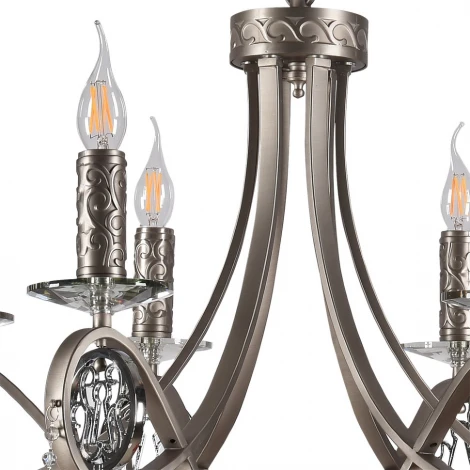 Подвесная люстра Lumien Hall Orabel 2036/6H-SNCR-CL