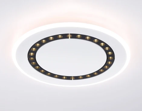 Потолочный светильник круглый светодиодный с пультом Ambrella COMFORT FL51402 (регулировка яркости, 220V, круглые)