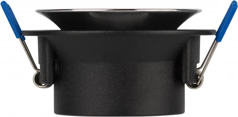 Встраиваемый точечный светильник ЭРА KL103 BK/CH (12V, круглые)