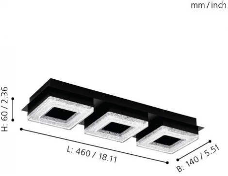 Потолочный светильник Eglo Fradelo 1 99325