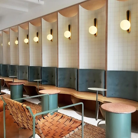 Настенный светильник (бра) Dixon White ImperiumLoft Dixon01 (133239-22) (220V, шар)