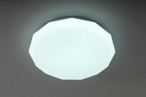 Потолочный светильник светодиодный ЭРА SPB-6 Slim Sparkle 24W-6,5K