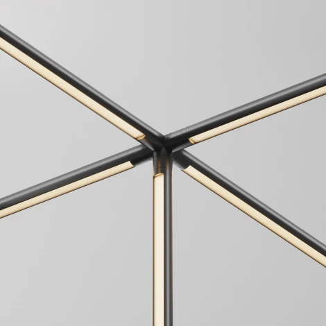 Пятиконечный коннектор для системы Shelf без ввода питания Maytoni Accessories for system Shelf CA020L5C-B (24V)