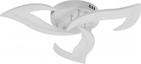 Потолочная люстра Natali Kovaltseva Simply LED LAMPS 81401 с пультом ДУ 60W, белый, LED (регулировка яркости, 220V)