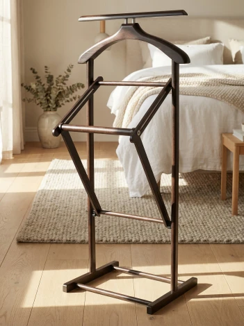 Вешалка костюмная складная В 21Н венге Mebelik 009624