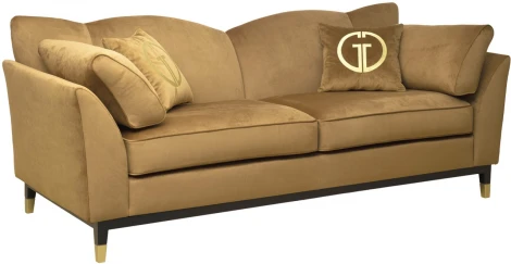 Диван Garda Decor SIENA-2K-Colt004 (Золотой)