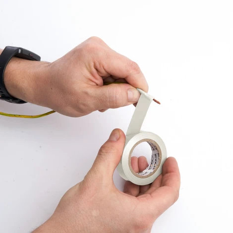 Изолента 013х19мм 20м белая Stekker 39910