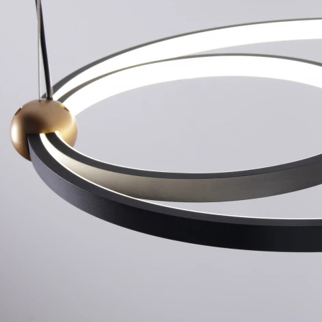 Подвесной светильник Favourite Tornado 4569-1P (LED, 220V, на тросе, кольцо)